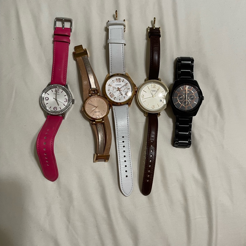 Bundle of Fossil watches
